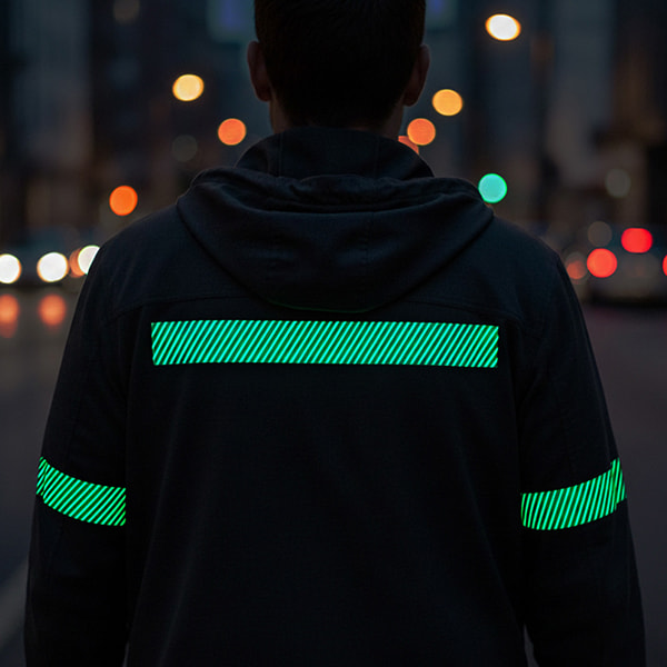 Glow in the Dark Tape untuk Pakaian Kerja APD