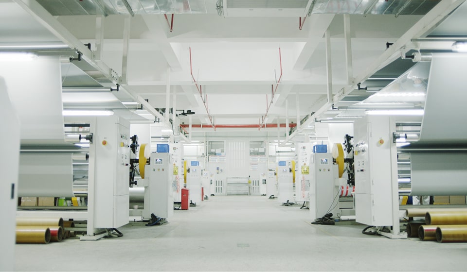 Mais de 30 linhas de produção