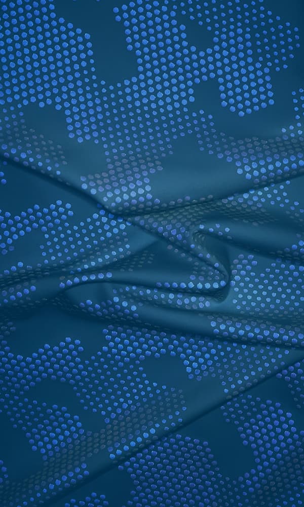 Tecido refletivo patenteado