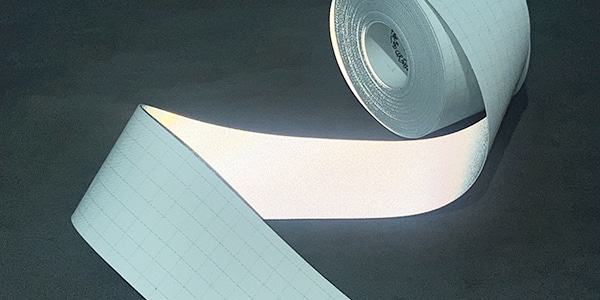 Gelb-Silber perforiertes FR-Reflexband