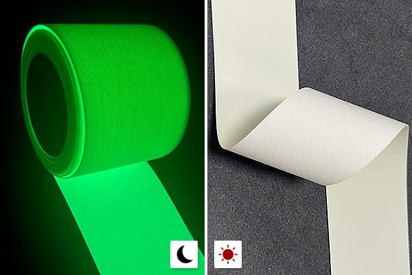 Fita FR que brilha no escuro