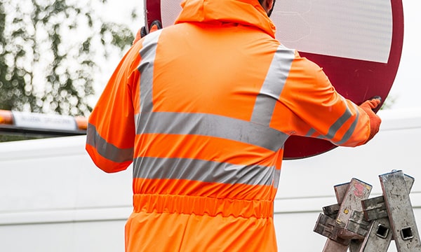 Roupas refletivas de fita de transferência de calor para lavagem industrial