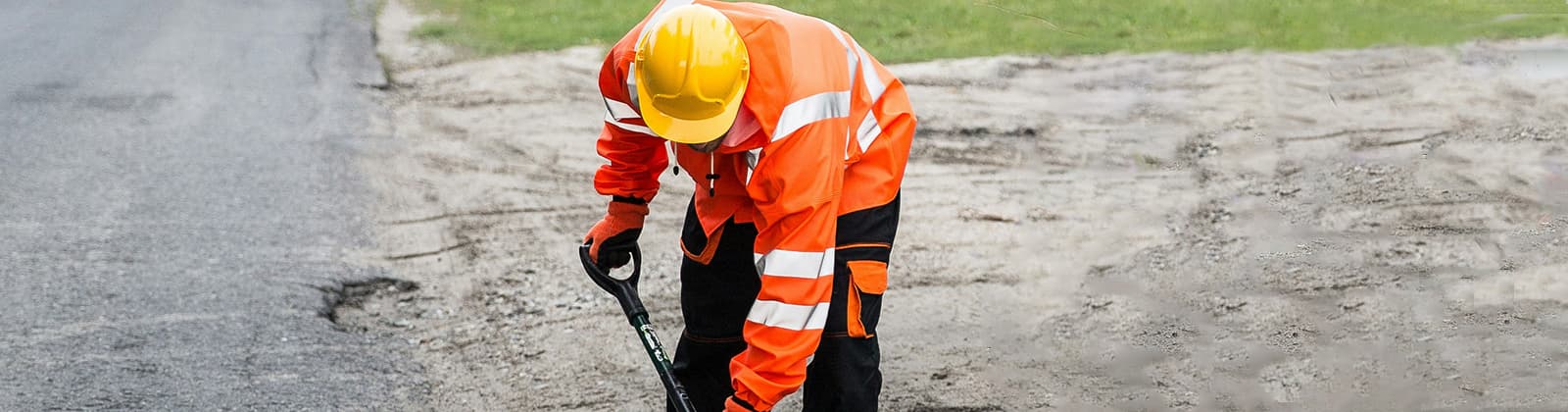 Roupas reflexivas para o trabalhador