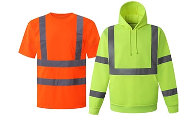 Camisas e moletons de segurança