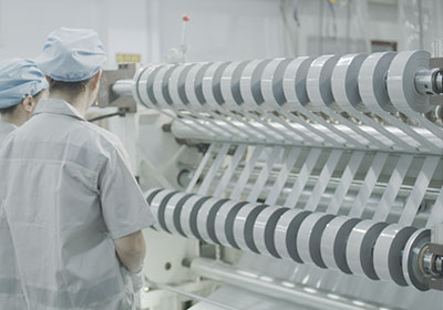 Fita reflexiva autoproduzida