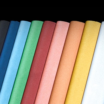 Tecido reflexivo colorido