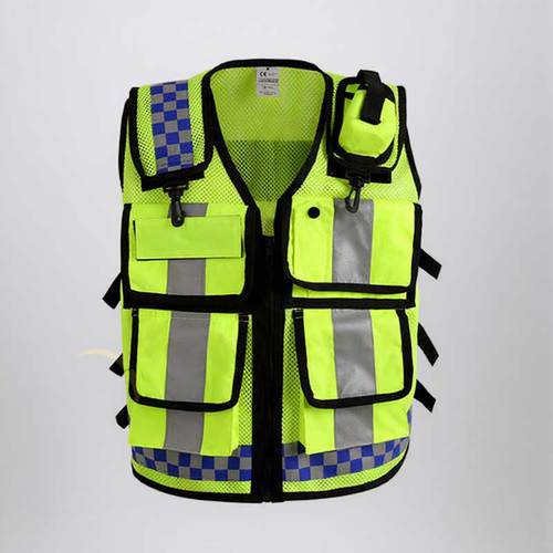 Security kit mesh reflective vest