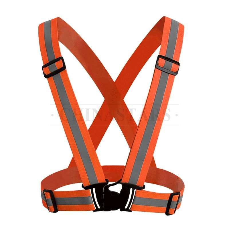 CSV-096 Elastic safety vest reflective belt for outdoor sports