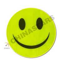 Smile shape reflective sticker for promotion