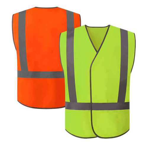 AS/NZS 4602.1 Class D/N reflective vest with reflective silver tapes