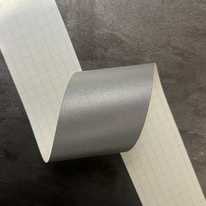 Antistatisches, flammhemmendes, reflektierendes Baumwollgewebe in Silber