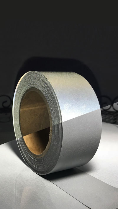 Cinta de tela reflectante con impresión personalizada