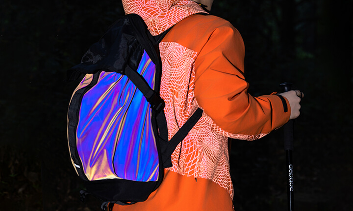 reflective outdoor bag